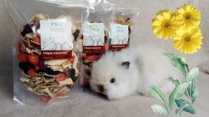 Chipsy warzywne dla królika 250 g